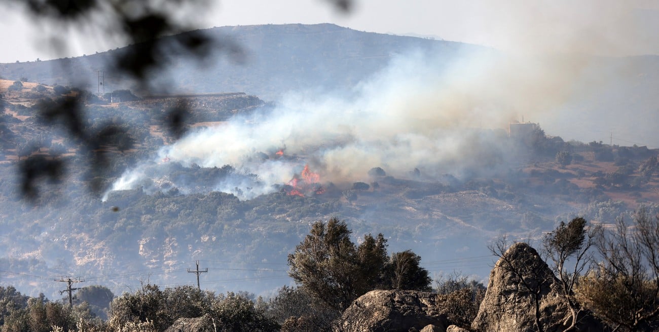 Incendio forestal en Creta: Grecia declara emergencia y evacúa a 8.000 personas