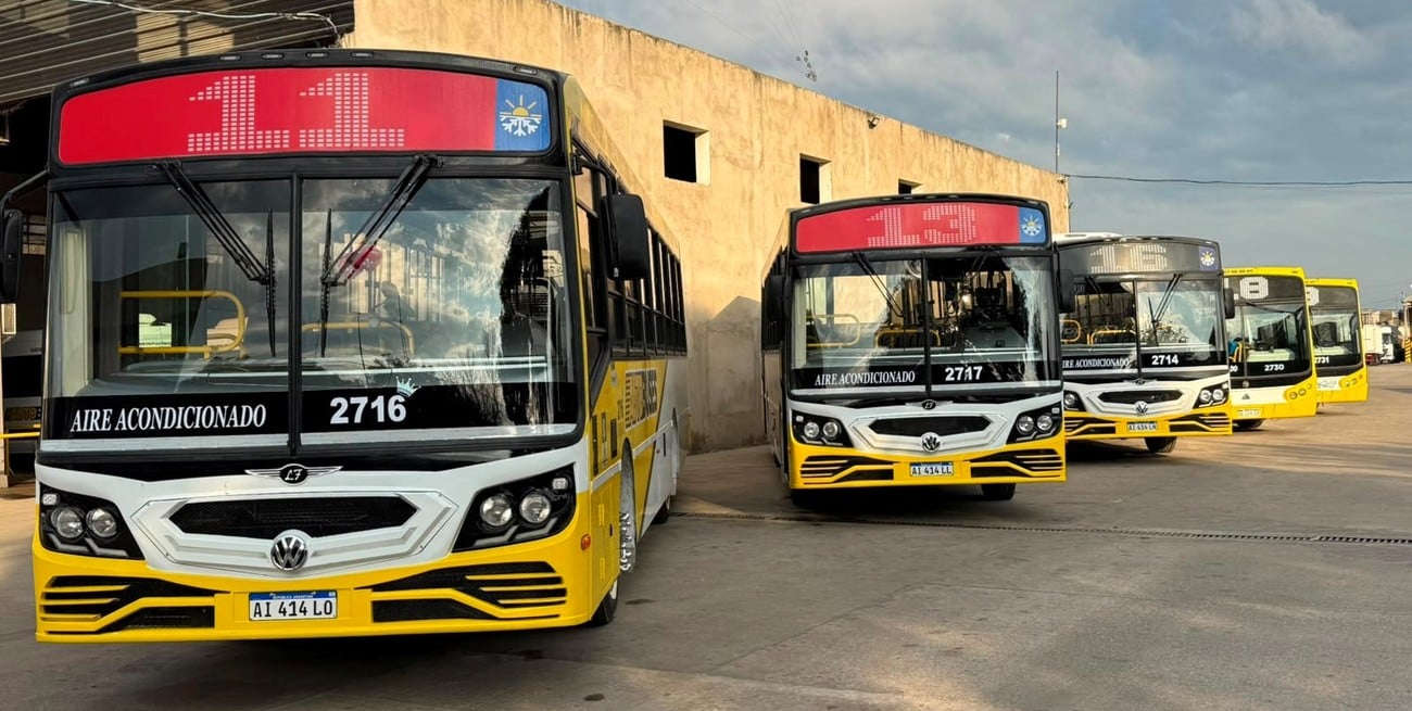 Suman 28 unidades de colectivos en la ciudad de Santa Fe: tienen cámaras y aire acondicionado