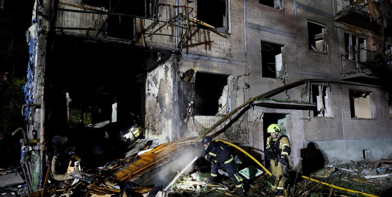 Rusia atacó Kiev: al menos tres muertos y 10 heridos