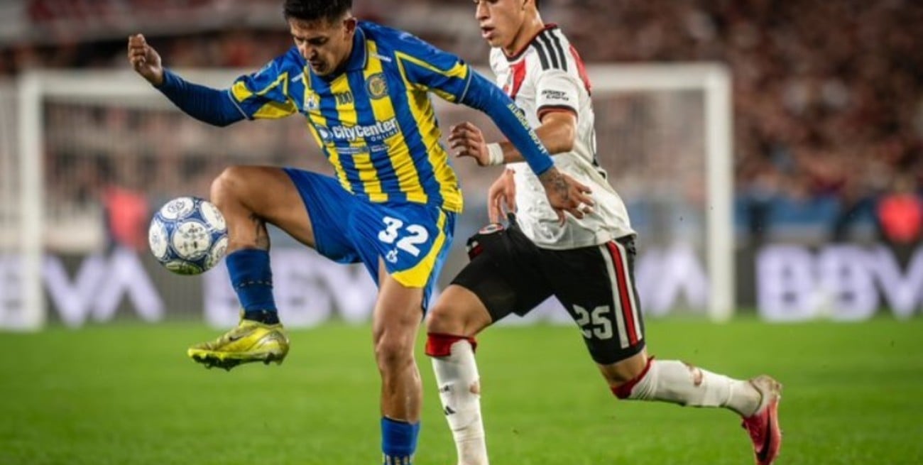 Rosario Central venció a River, que ya acumula cinco derrotas seguidas