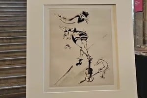 L’Acrobate Au Violon, de Marc Chagall (1924)