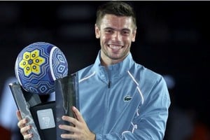 Arthur Gea celebró en Los Cabos el primer título ATP de su carrera profesional.