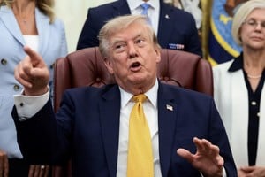 “Creo que tal vez logremos algo, pero quiero dar todas las oportunidades posibles antes de la decapitación”, dijo el presidente de Estados Unidos. Foto: REUTERS/ Evelyn Hockstein.