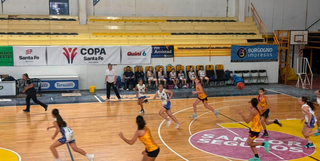 Libertad de Sunchales, Independiente de Rafaela, Náutico de Rosario y ADEO son finalistas en U13 Femenino