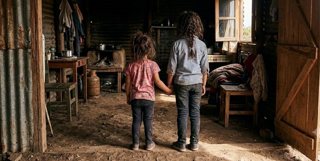 La conmovedora colecta para hacer el piso a la casita donde viven dos niñas con saturnismo