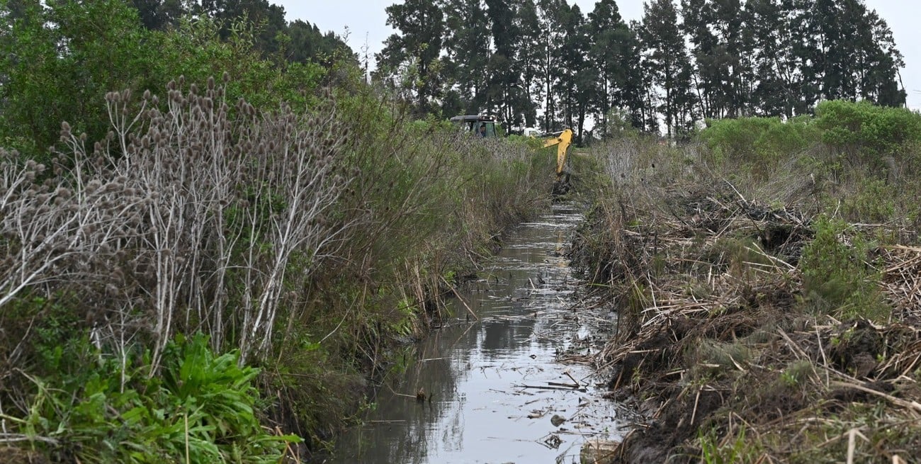 Villa Gobernador Gálvez intensifica las obras de prevención ante la posible llegada de El Niño