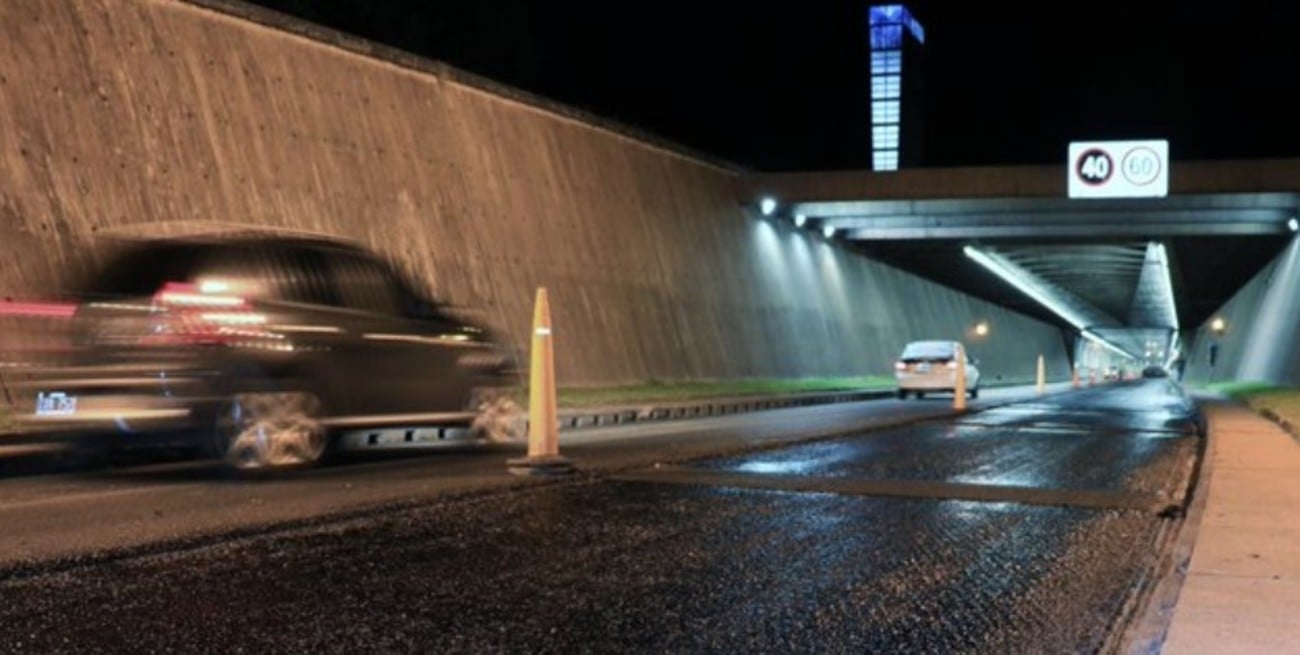 Tránsito alternado este martes por trabajos nocturnos en el Túnel Subfluvial