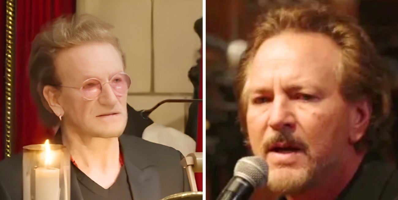 Bono y Eddie Vedder despidieron a Glen Hansard con una emotiva actuación en su funeral en Dublín