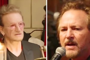 Bono y Eddie Vedder participaron este martes del funeral en la catedral de San Patricio.