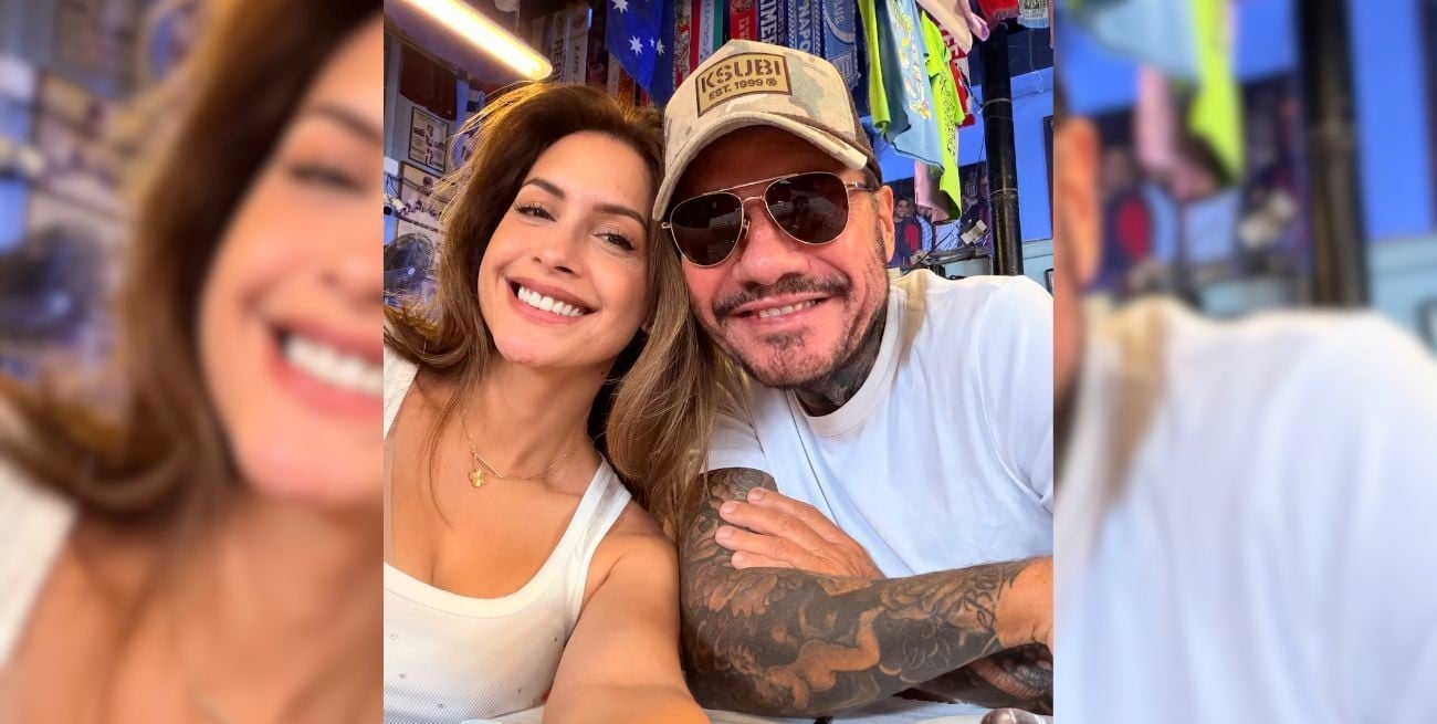 Marcelo Tinelli y Milett Figueroa confirmaron su reconciliación con una postal en Lima