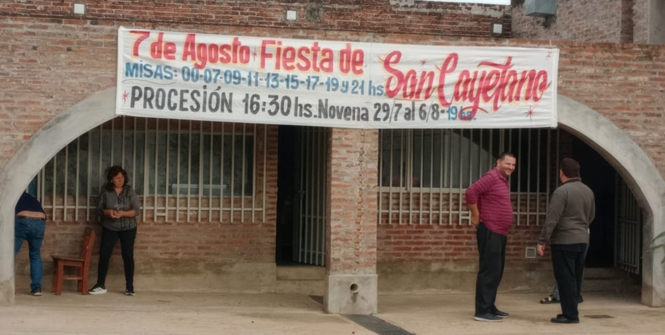 San Cayetano se prepara para recibir a miles de peregrinos de Santa Fe