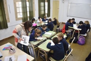 L a amplia mayoría de los establecimientos educativos funcionó con normalidad Créditos: Flavio Raina