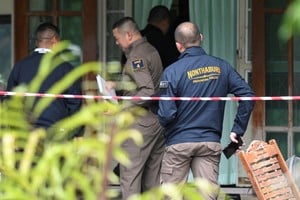 El ataque ocurrió en la escuela Debsirin Nonthaburi, en la provincia de Nonthaburi. Crédito: REUTERS.