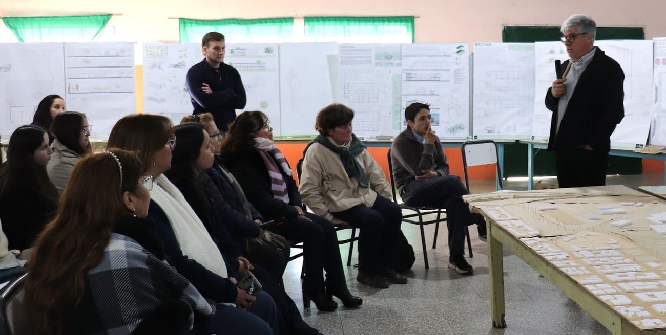 Aprender proyectando: Escuela de Oficios para barrio San Agustín