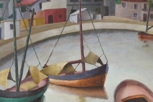 Fragmento de "La vuelta de Rocha", obra de Cúnsolo. Foto: Museo Nacional de Bellas Artes