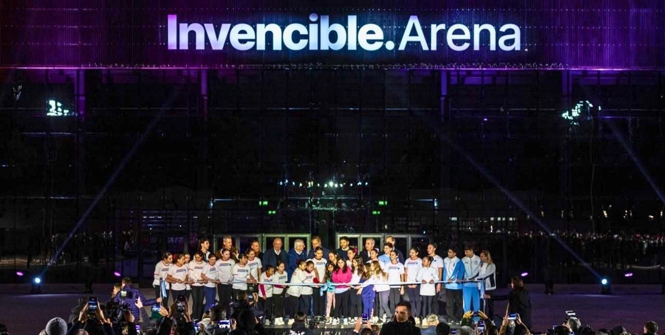 Invencible Arena: Pullaro inauguró el nuevo estadio de los Juegos Suramericanos 2026