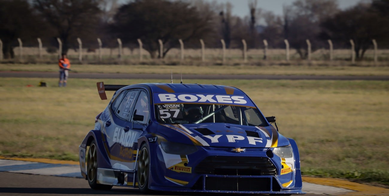 Franco Vivian fue el más rápido en el regreso del TC2000 a Toay