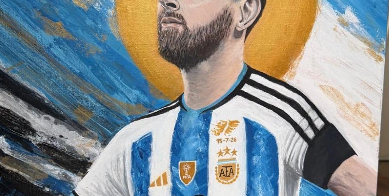 El cuadro que espera por Messi