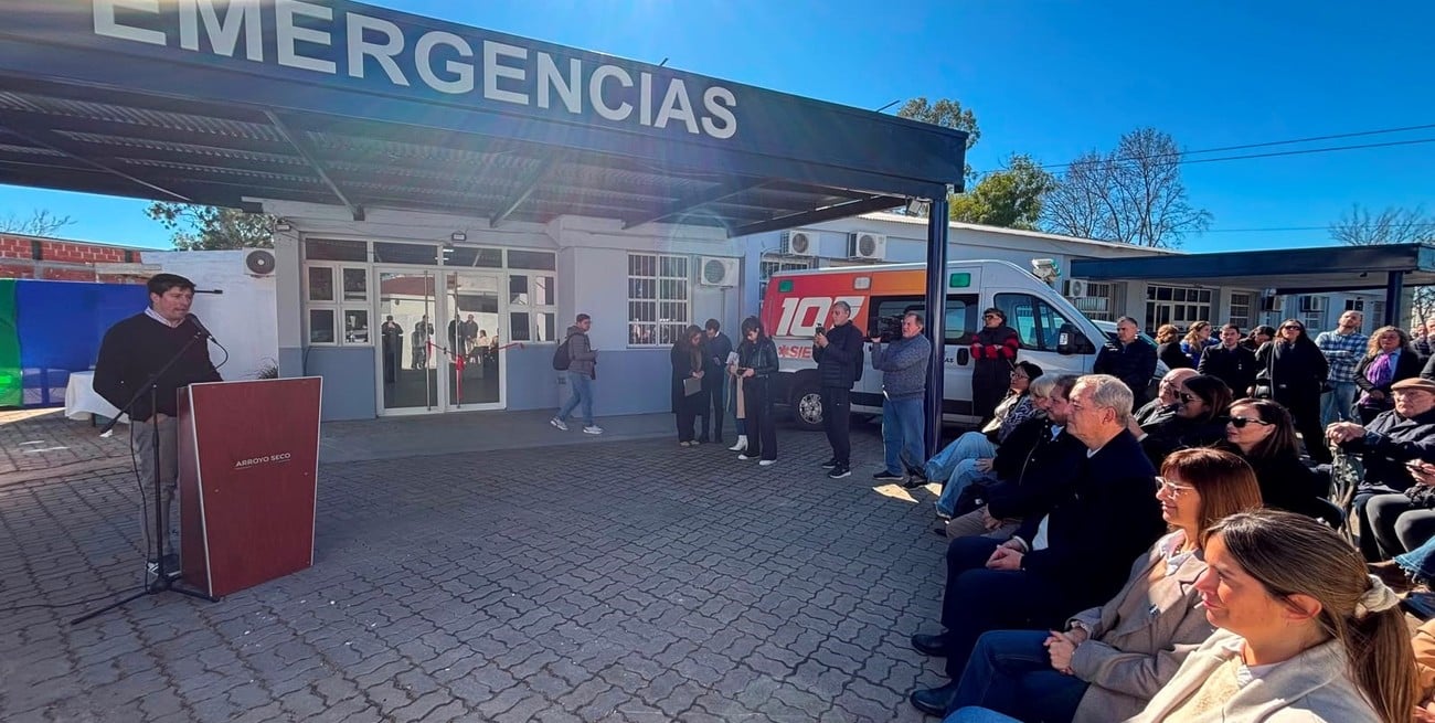 Arroyo Seco: renovaron la guardia del SAMCo con una inversión de $26,5 millones