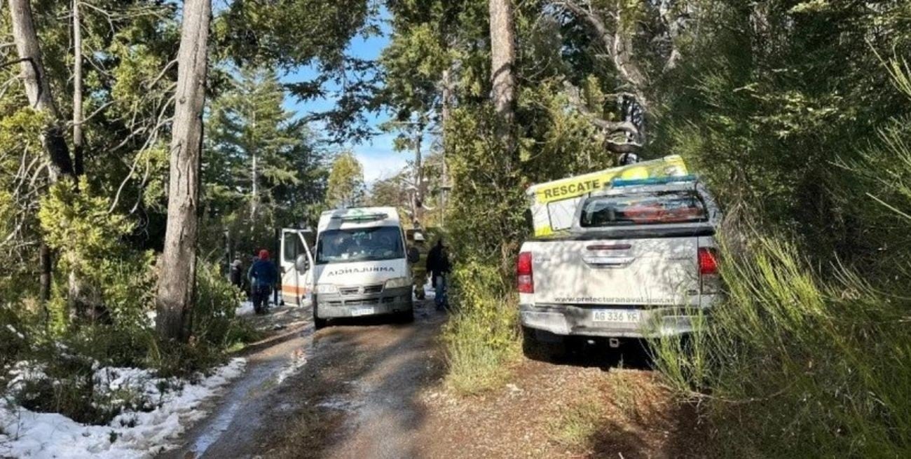 Murió una nena de 3 años tras caer con sus padres al lago Nahuel Huapi