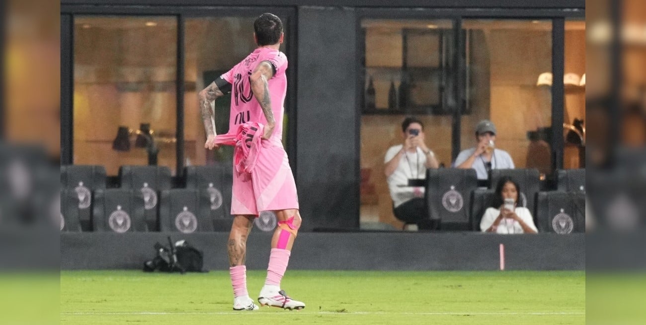De Paul marcó para Inter Miami y homenajeó a Messi tras la muerte de su padre