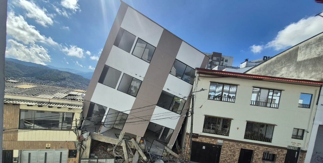 Devastación, zonas acordonadas y pánico: así está Manizales tras el impactante sismo de magnitud 7,4 