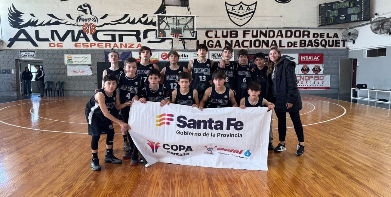 Ya están los finalistas de U13 masculino de básquet