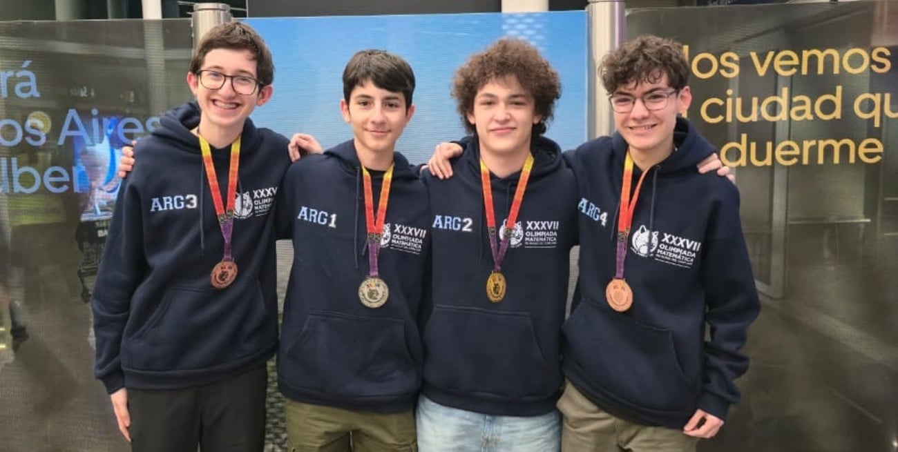 Matemática: Matías Nocioni volvió de Perú con una medalla de bronce para Santa Fe