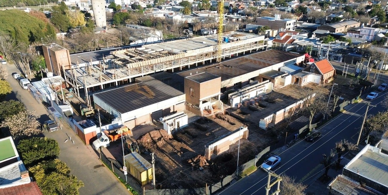 Avanza la ampliación y refuncionalización del Hospital de Villa Constitución