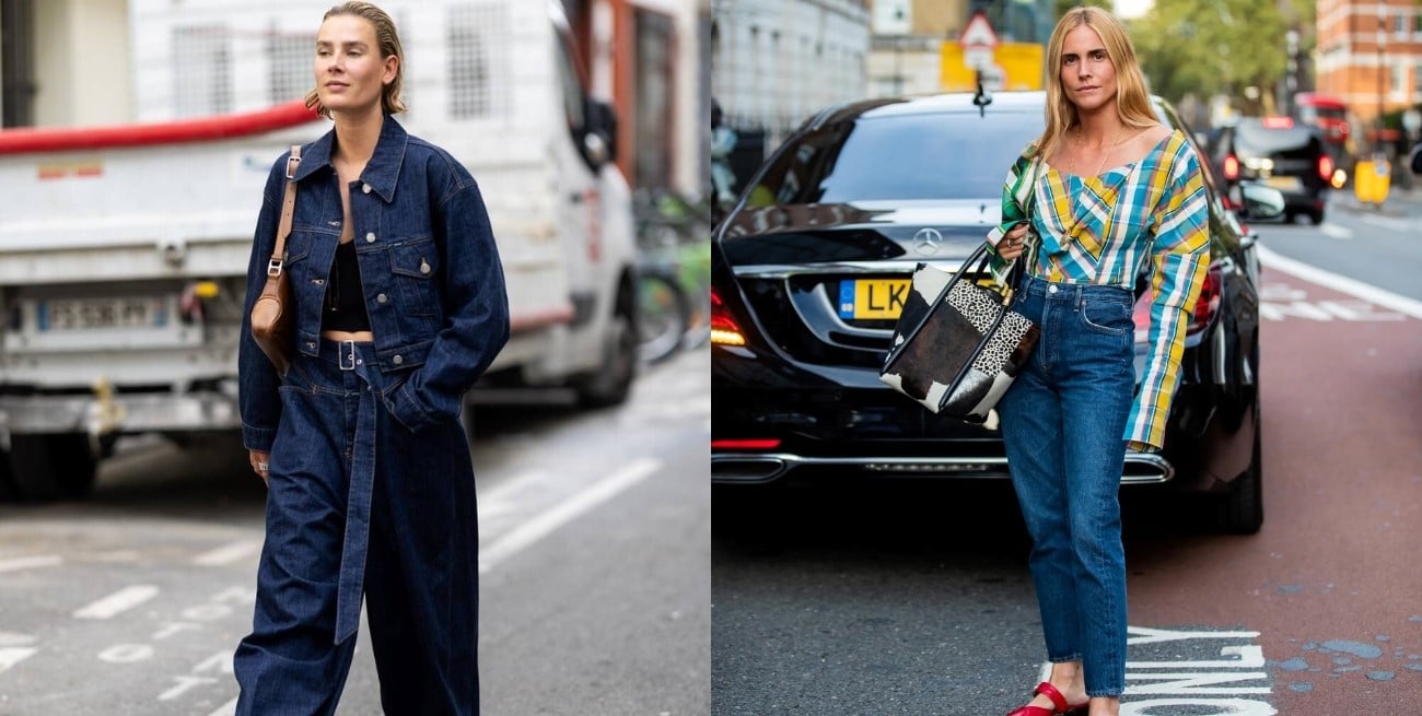 El secreto de los mom jeans para crear looks cómodos y favorecedores
