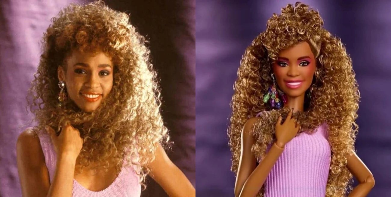 Así es la nueva Barbie inspirada en Whitney Houston y uno de sus grandes éxitos