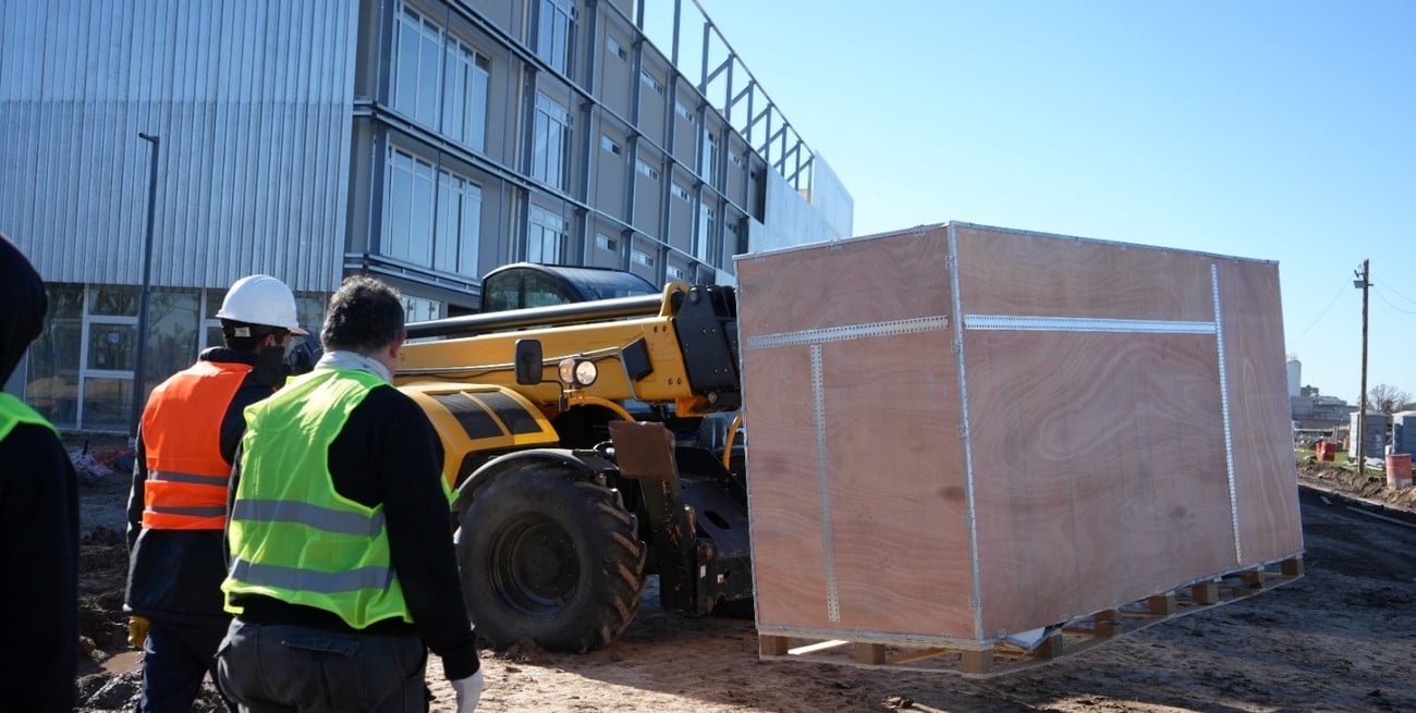 Rafaela recibió nuevo equipamiento para el Estadio Invencible Rafaela
