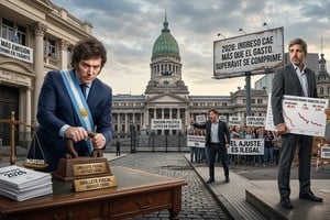 El clima político desafía los proyectos del presidente para mantener el orden fiscal. Imagen generada con inteligencia artificial.