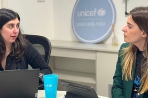 Lionella Cattalini se reunió en Buenos Aires con representantes de UNICEF