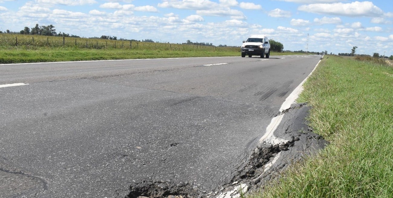 El estado de las rutas nacionales vuelve a la senda de los reclamos