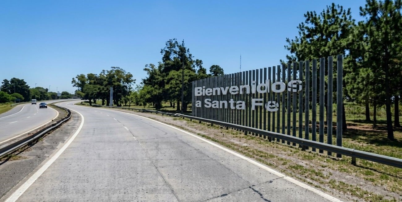 Llamativo diseño para un cartel de "bienvenida" a la ciudad de Santa Fe, que costará $81 millones