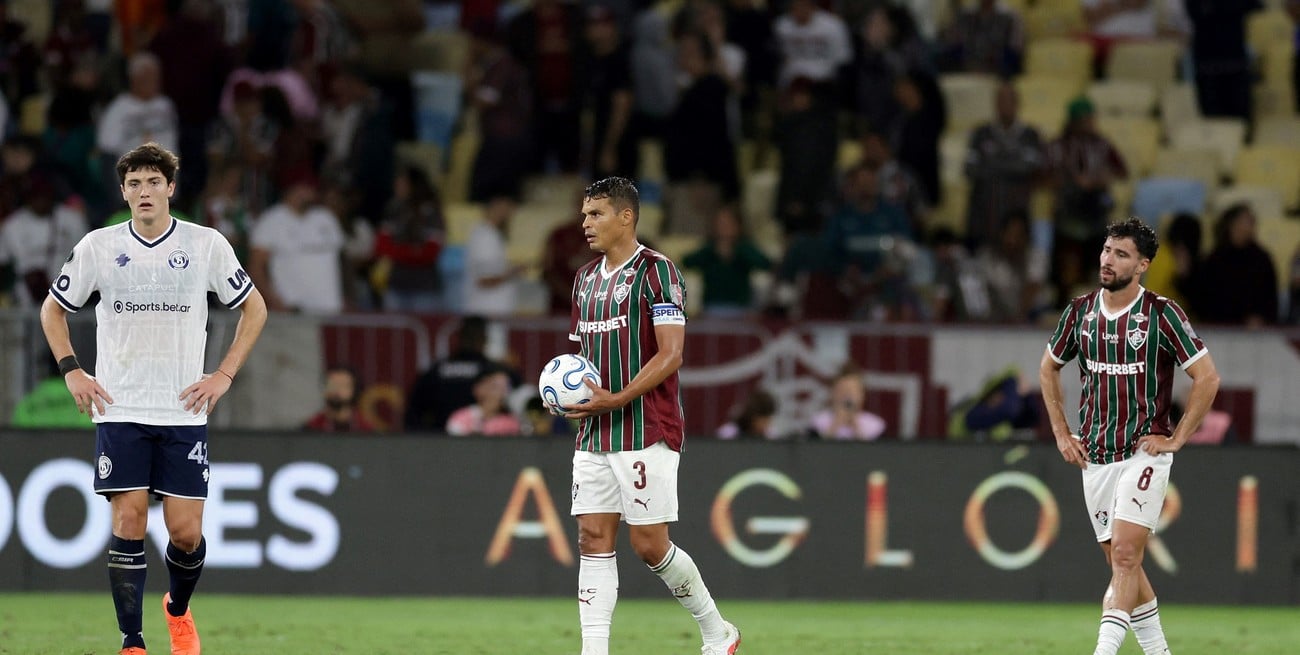 Independiente Rivadavia hizo un buen partido y empató con Fluminense en el Maracaná