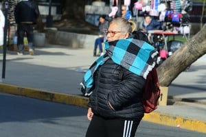 El termómetro marcó valores negativos en distintos puntos del país. Crédito: Guillermo Di Salvatore.