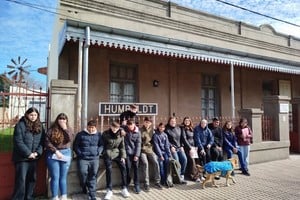 El espacio recibió a estudiantes y docentes del Núcleo Rural N° 2375 de Cavour.