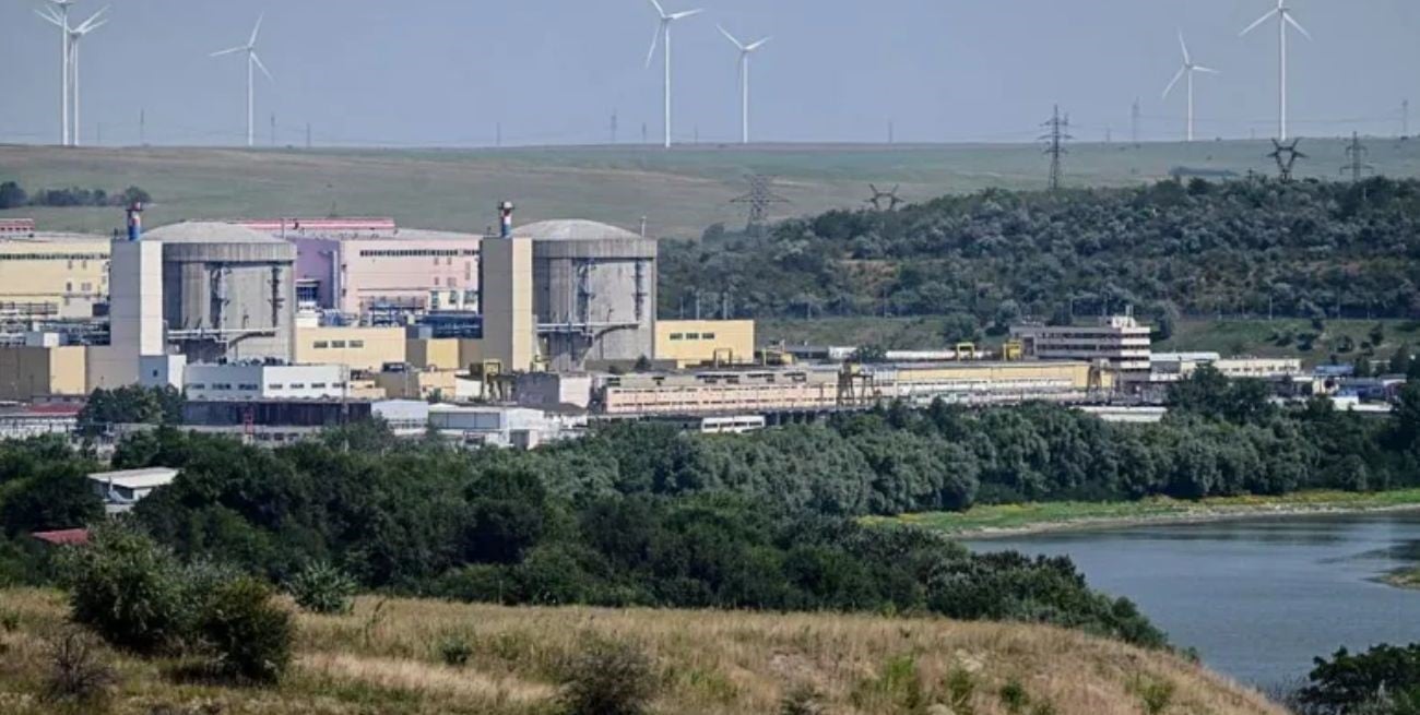 Rumania cerró su central nuclear por el descenso drástico del nivel del río Danubio