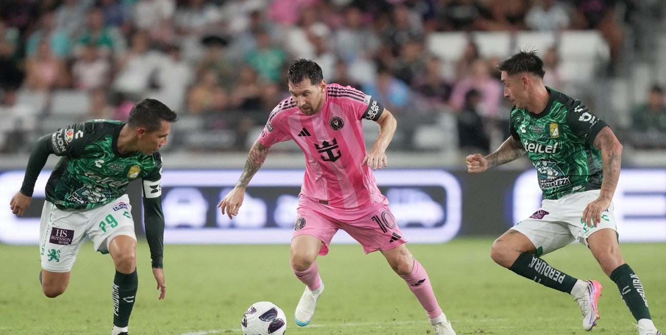Messi volvió a Estados Unidos y entró desde el banco con Inter Miami