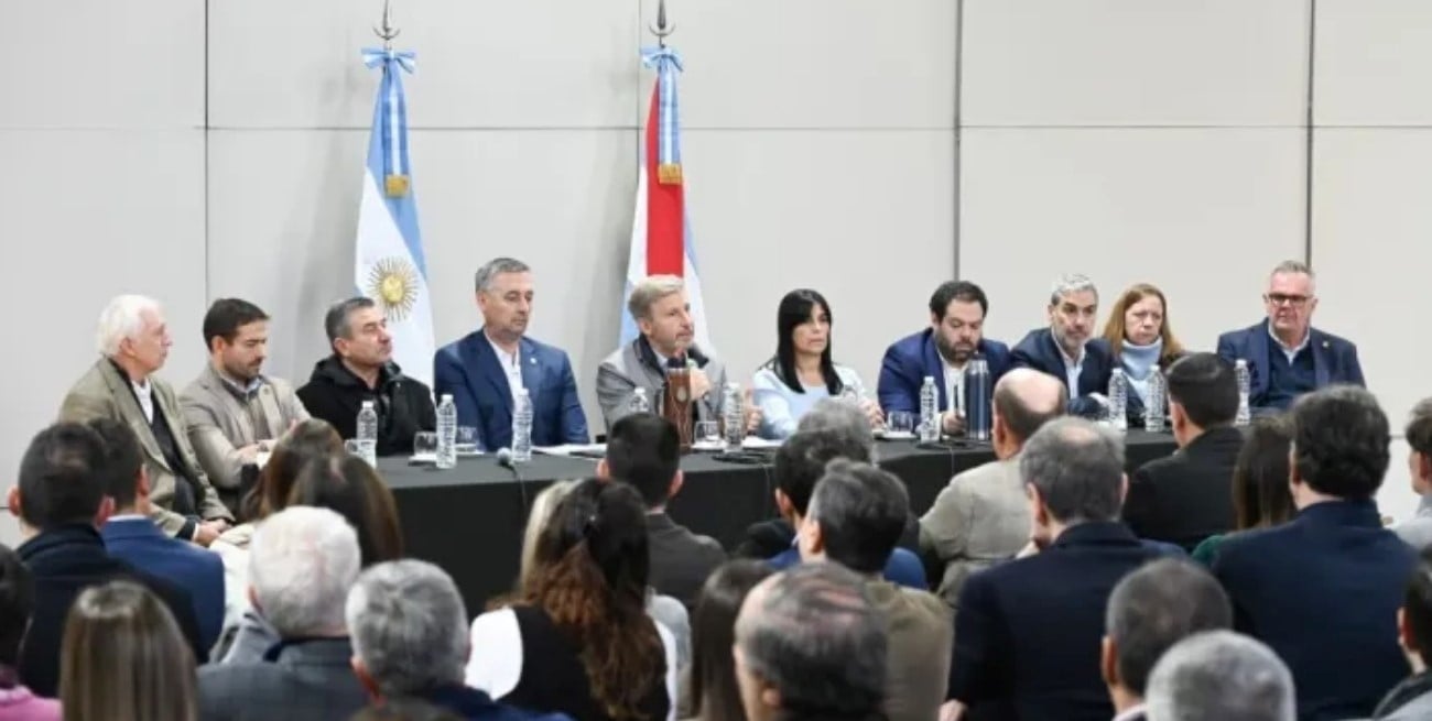 Rogelio Frigerio encabezó una reunión de gabinete ampliado