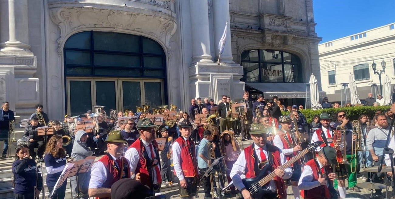 Zillertal sumó otro hito: fue protagonista de los 25 años de Trombonanza