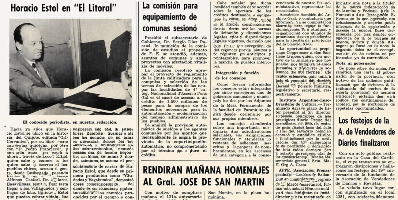 El biógrafo del "Tiburón del Quillá", su mirada sobre Estados Unidos y una entrevista con El Litoral
