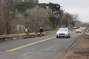 Vialidad Nacional habilitó la libre circulación sobre el puente de la ex ruta 9 de Carcarañá.