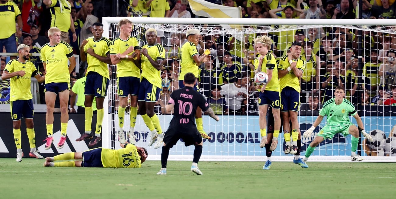 Golearon a Inter Miami y Messi erró un penal