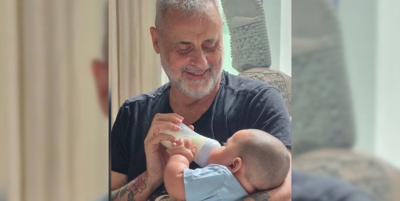 Así está hoy Amadeo, el nieto menor de Jorge Rial: la foto que sorprendió a todos