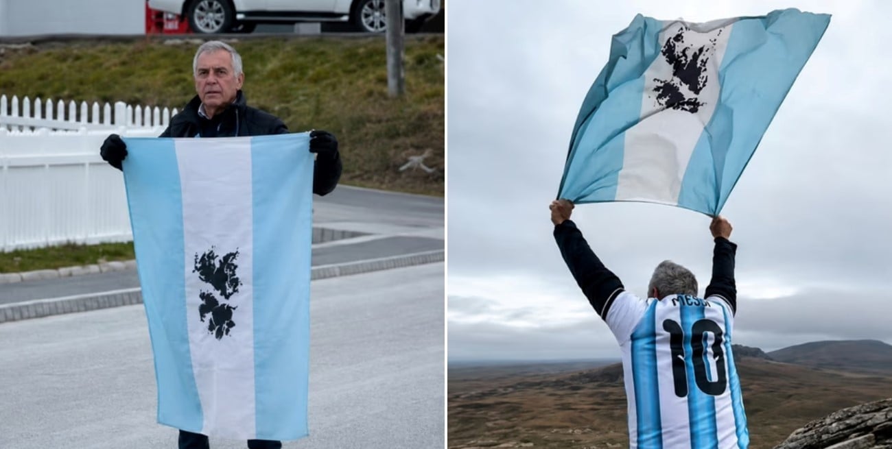 La bandera de Argentina volvió a flamear en las Malvinas: cómo ocurrió