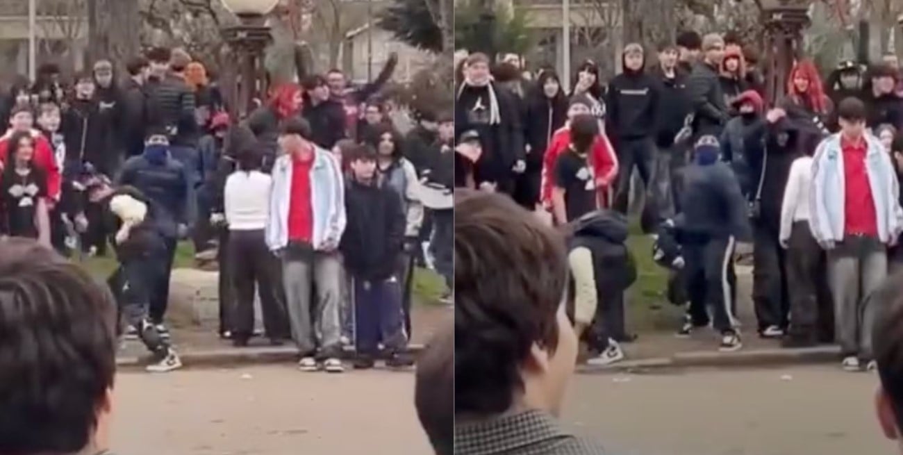 Piedras y botellazos: así terminó un encuentro de “farmear aura” en Mar del Plata