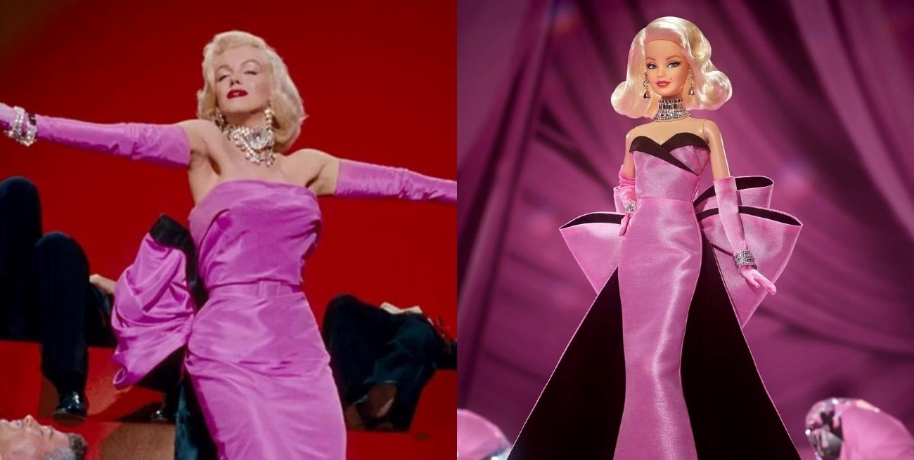 Barbie homenajeó a Marilyn Monroe con una muñeca que recrea una escena icónica